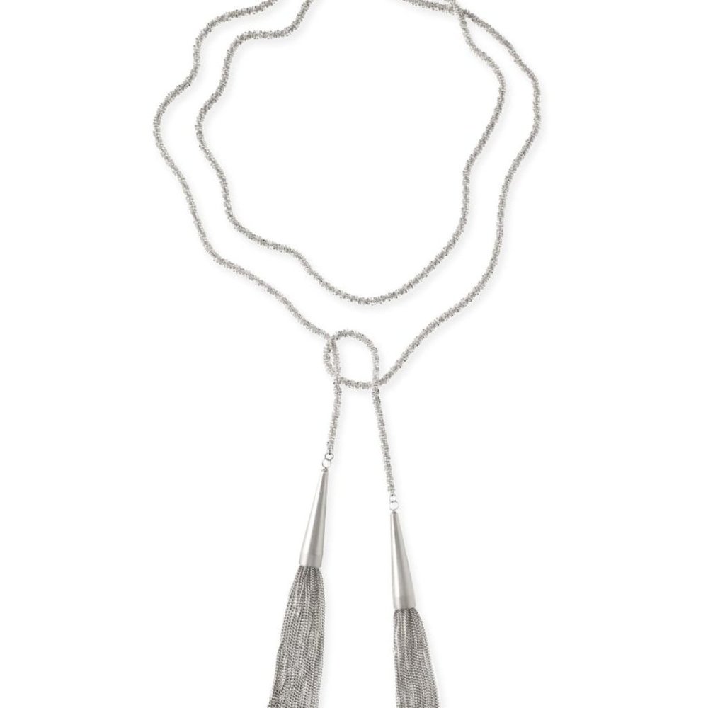 Kendra Scott Phara Necklace In Silver